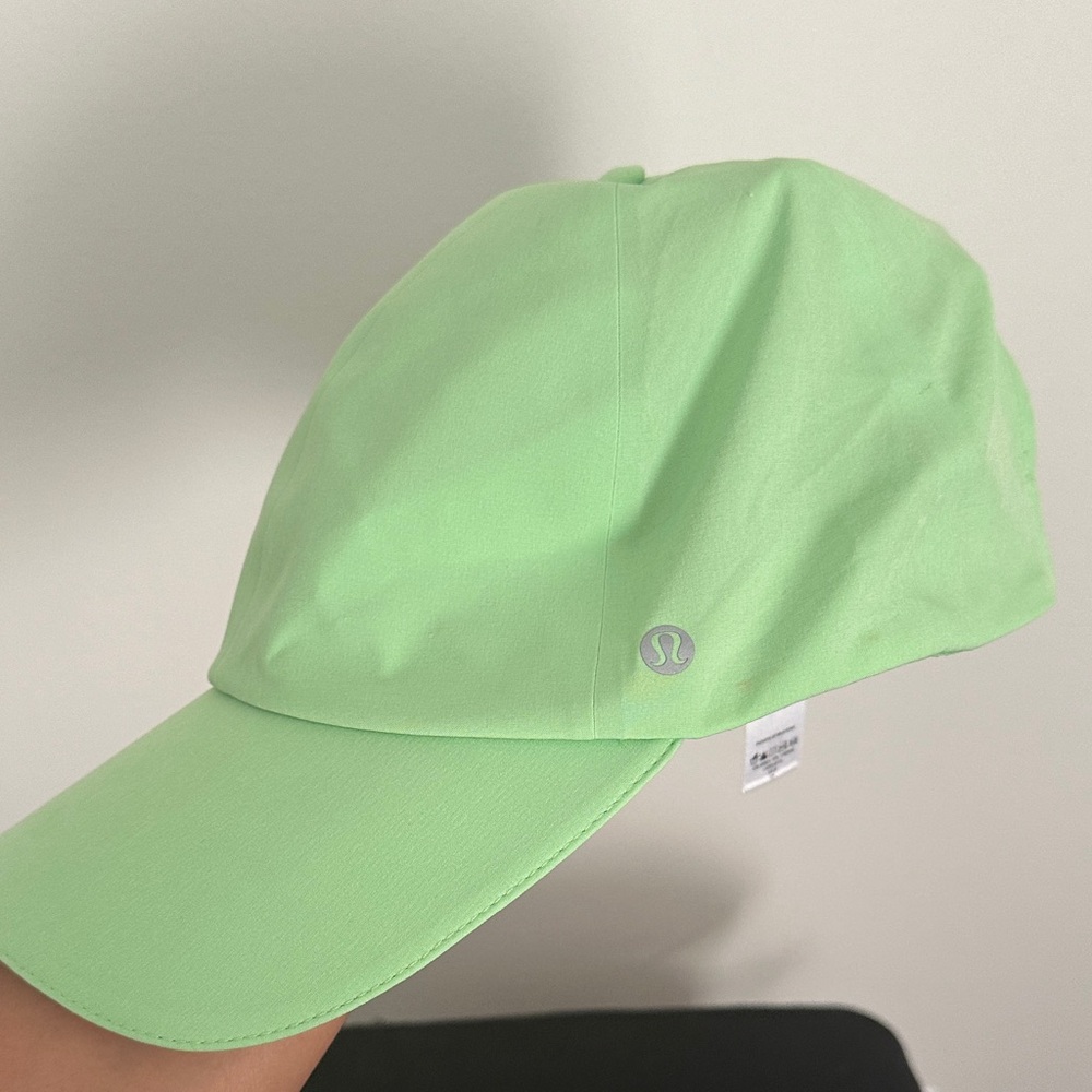 lululemon athletica Kids Lime Green Hat NWOT